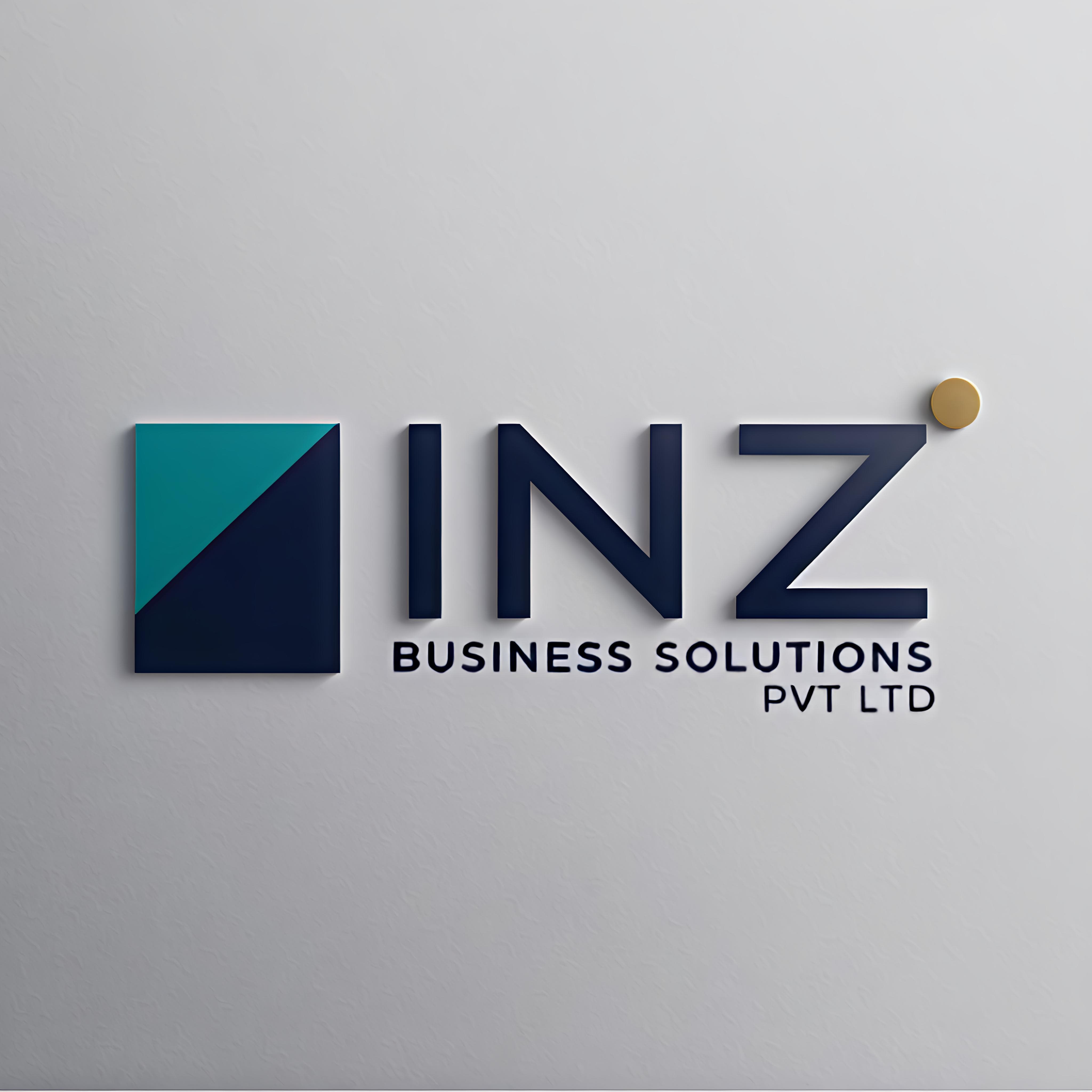 INZ Business Solutions Logo Reveal